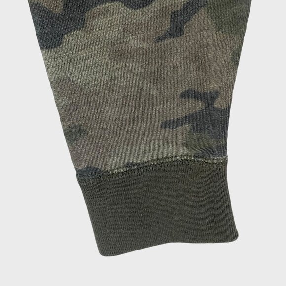 O'Neill Camo Crewneck Sweatshirt Green Men's Large Long-Sleeve Pullover Surfer - Picture 7 of 12